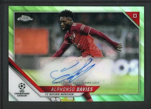 Alphonso Davies 2022 Topps Chrome 58/99