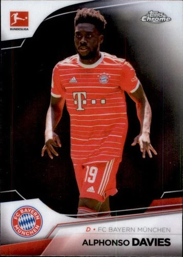 Alphonso Davies 2023 Topps Chrome