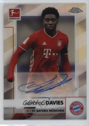 Alphonso Davies 2020 Topps Chrome