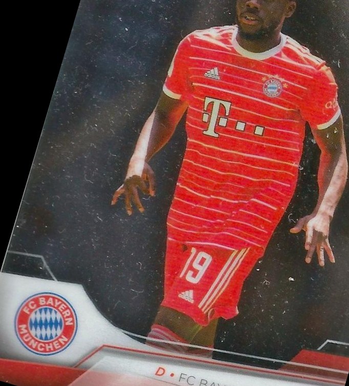Alphonso Davies 2022 Topps Chrome Bundesliga 77