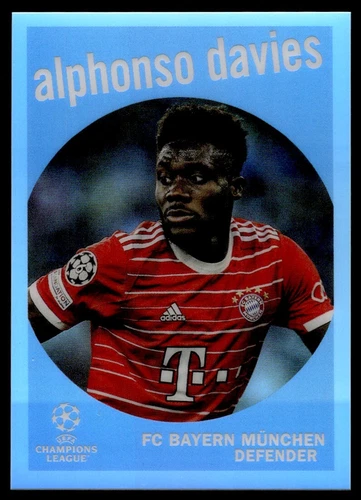 Alphonso Davies 2022 Topps Chrome Refractor #59-11