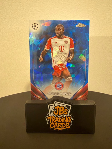 Alphonso Davies 2023 Topps Chrome Sapphire
