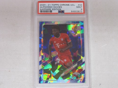Alphonso Davies 2020 Topps Chrome Sapphire
