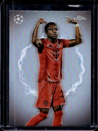 Alphonso Davies 2024 Topps Chrome UEFA