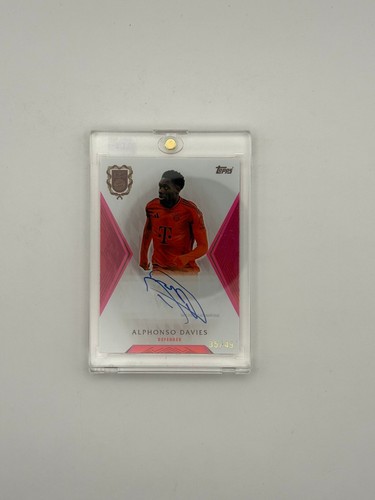 Alphonso Davies 2024 Topps FC Bayern 125 Anniversary /49