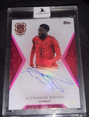 Alphonso Davies 2024 Topps FC Bayern 125th Anniversary /49