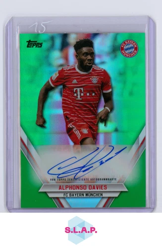 Alphonso Davies 2023 Topps FC Bayern München Team Set /20