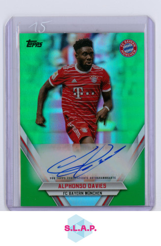 Alphonso Davies 2023 Topps FC Bayern Munich Team Set /20