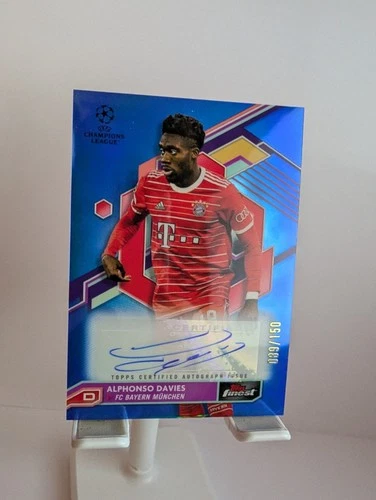 Alphonso Davies 2023 Topps Finest /150