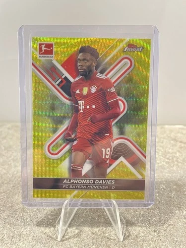 Alphonso Davies 2021 Topps Finest /350