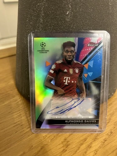 Alphonso Davies 2022 Topps Finest /99