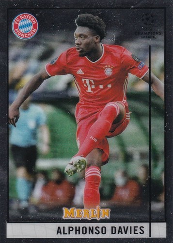 Alphonso Davies 2020 Topps Merlin Chrome Base