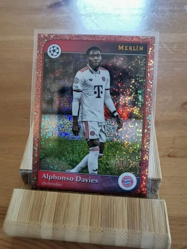 Alphonso Davies 2024 Topps Merlin Chrome /250