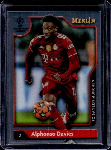 Alphonso Davies 2021 Topps Merlin Chrome