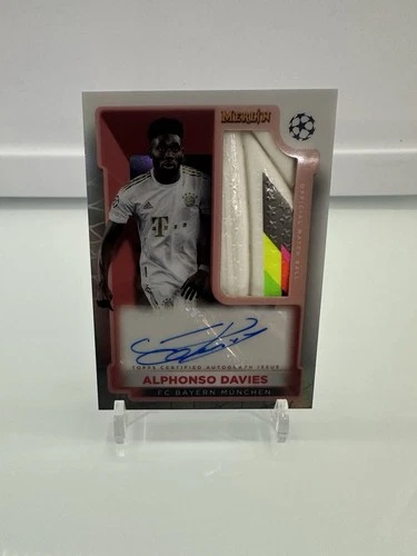 Alphonso Davies 2022 Topps Merlin Chrome
