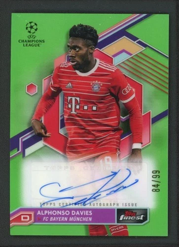 Alphonso Davies 2023 Topps Migliori Autografi 84/99