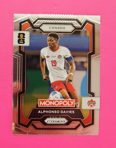 Alphonso Davies 2026 Panini Monopoly Prizm FIFA World Cup 26 #78