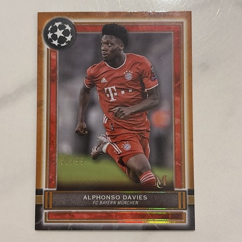 Alphonso Davies 2020 Panini Museum Collection Copper /99