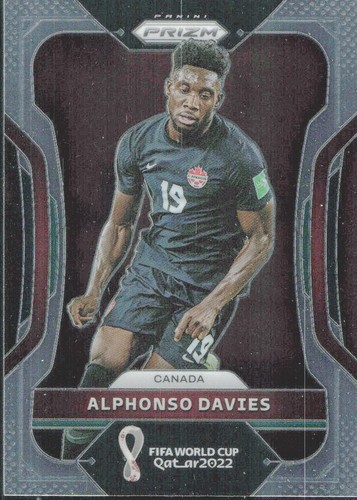 Alphonso Davies 2022 Panini Prizm Copa Mundial FIFA Qatar