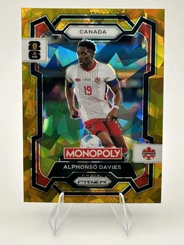 Alphonso Davies 2026 Panini Prizm Gold Prizm