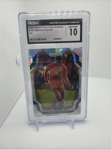 Alphonso Davies 2023 Panini Prizm Ice