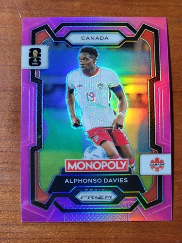 Alphonso Davies 2026 Panini Prizm Pink /199