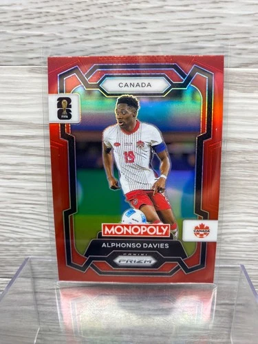 Alphonso Davies 2026 Panini Prizm Red