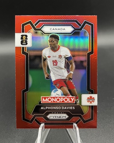Alphonso Davies 2026 Panini Prizm Red