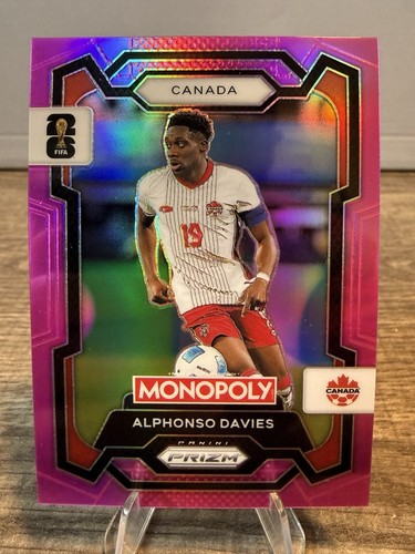 Alphonso Davies 2026 Panini Prizm Rosa /199