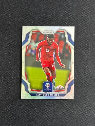 Alphonso Davies 2024 Panini Prizm Silver Prizm