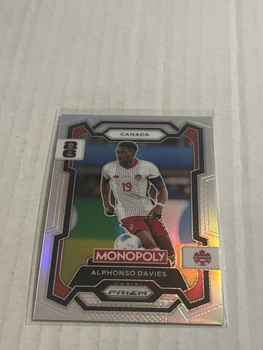 Alphonso Davies 2026 Panini Prizm Silver Prizm