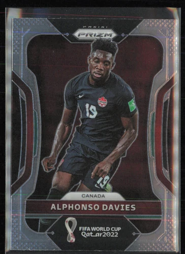 Alphonso Davies 2022 Panini Prizm World Cup
