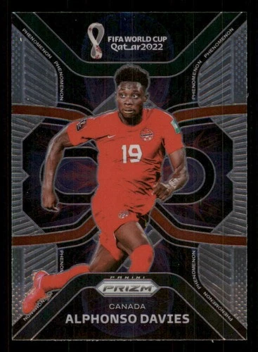 Alphonso Davies 2022 Panini Prizm World Cup