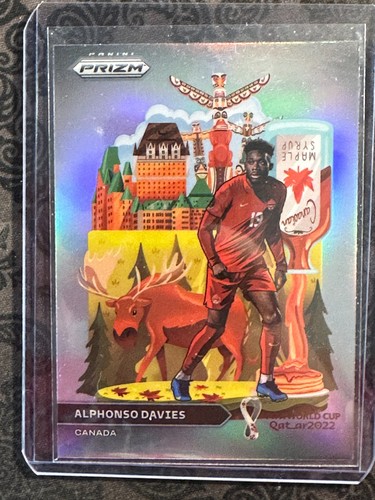 Alphonso Davies 2022 Panini Prizm World Cup