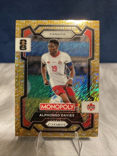 Alphonso Davies 2026 Panini Prizm World Cup Gold /500