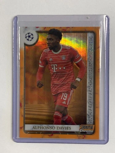 Alphonso Davies 2023 Topps Stadium Club Chrome /25