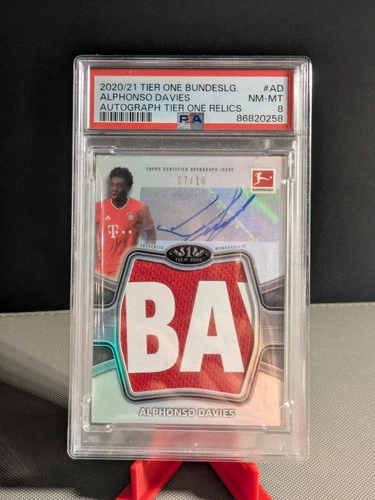 Alphonso Davies 2020 Topps Tier One /10
