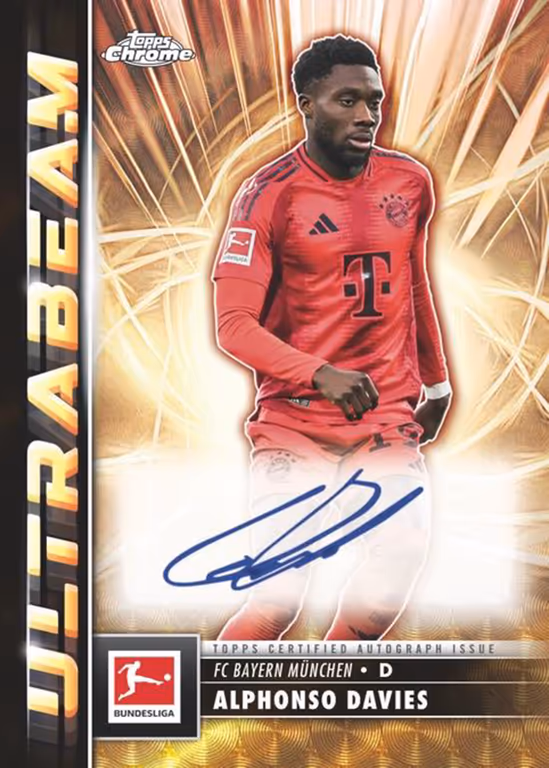 Alphonso Davies 2024 Topps Now Bundesliga English