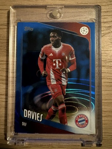 Alphonso Davies 2025 Topps UCC Flagship /150