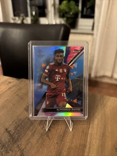 Alphonso Davies 2021 Topps UEFA Chrome /150