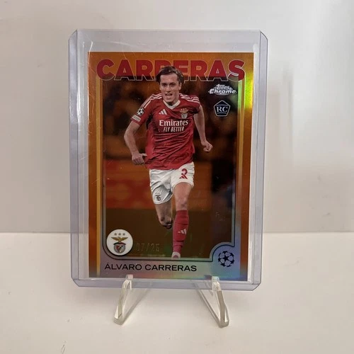 Alvaro Carreras 2025 Topps Chrome /25