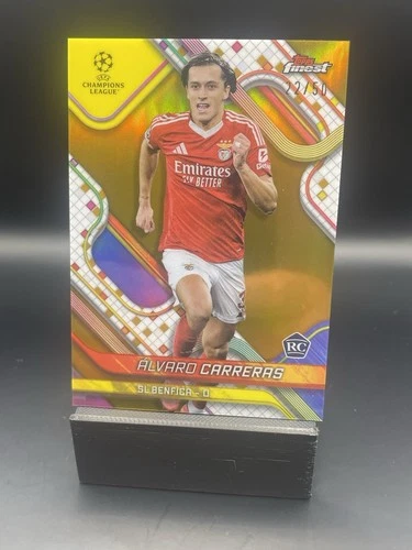 Alvaro Carreras 2024 Topps Chrome Gold /50