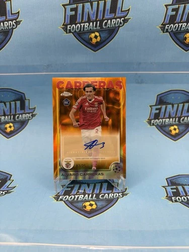 Alvaro Carreras 2024 Topps Chrome Orange Wave /25