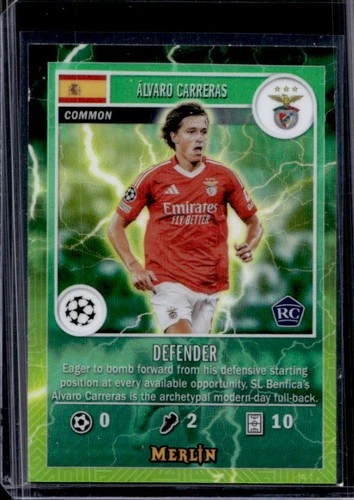 Alvaro Carreras 2024 Topps Merlin Chrome #MG-42
