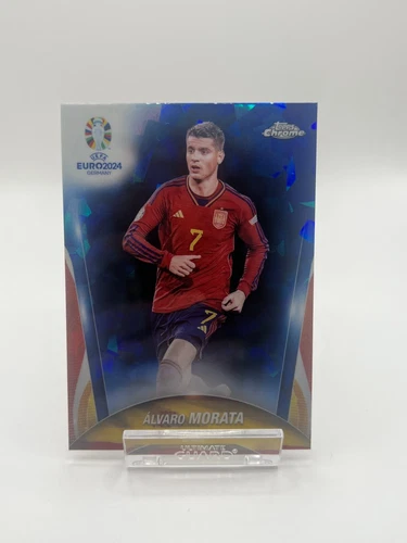 Alvaro Morata 2024 Topps Chrome Sapphire
