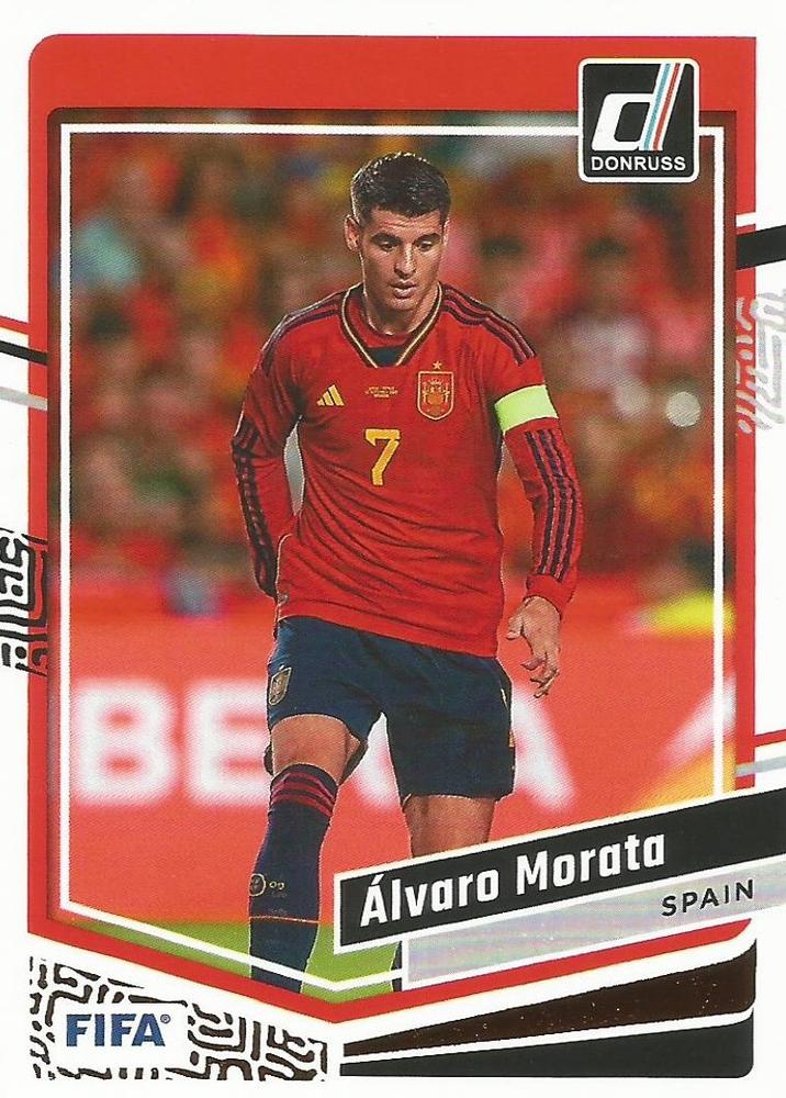 Alvaro Morata 2023 Panini Donruss