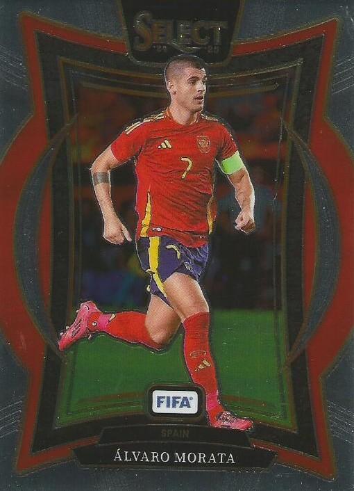 Alvaro Morata 2024 Panini Select FIFA