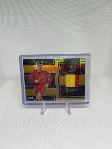Alvaro Morata 2023 Panini Select Gold /10
