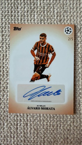 Alvaro Morata 2025 Topps Simplicidad /5