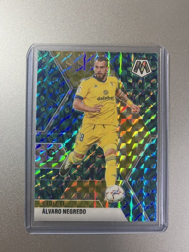 Alvaro Negredo 2020 Panini Mosaic Peacock Prizm